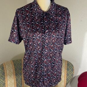 Vtg, Bugle Boy Since 1977 Women Blouse Size L